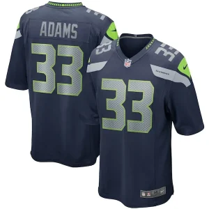 Jamal Adams Seattle Seahawks Nike Game Jersey - College Navy/White