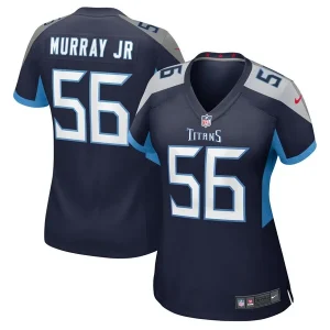 Kenneth Murray Jr. Tennessee Titans Nike Women's Game Jersey - Navy