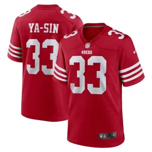 Rock Ya-Sin San Francisco 49ers Nike Team Game Jersey - Scarlet