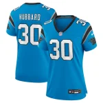 Chuba Hubbard Carolina Panthers Nike Women's Alternate Game Jersey - Blue/Black