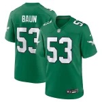 Zack Baun Philadelphia Eagles Nike Alternate Game Jersey - Kelly Green/Green