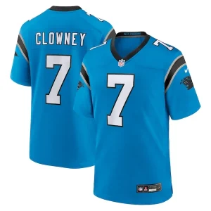 Jadeveon Clowney Carolina Panthers Nike Alternate Game Jersey - Blue/Black