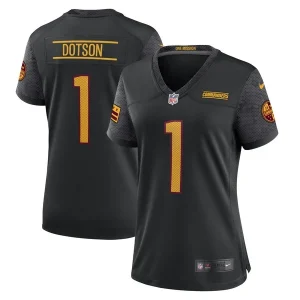 Jahan Dotson Washington Commanders Nike Women's Player Jersey - Black