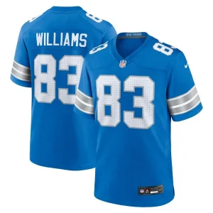 Isaiah Williams Detroit Lions Nike Game Jersey - Blue
