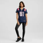 Austin Hooper New England Patriots Nike Women's Game Jersey - Navy