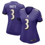 Deonte Harty Baltimore Ravens Nike Women's Game Jersey - Purple