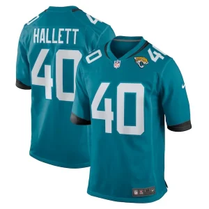 Erick Hallett Jacksonville Jaguars Nike Game Jersey - Teal