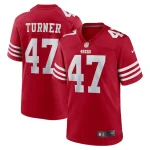 Ezekiel Turner San Francisco 49ers Nike Team Game Jersey - Scarlet