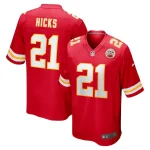 Jaden Hicks Kansas City Chiefs Nike Game Jersey - Red