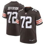 Quinton Jefferson Cleveland Browns Nike Team Game Jersey - Brown
