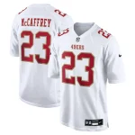 Christian McCaffrey San Francisco 49ers Nike Fashion Game Jersey - Tundra White