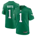 Jalen Hurts Philadelphia Eagles Nike Alternate Game Player Jersey - Kelly Green/Green