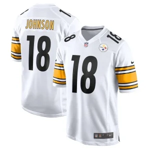 Diontae Johnson Pittsburgh Steelers Nike Game Player Jersey - White