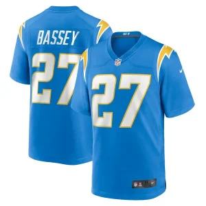 Essang Bassey Los Angeles Chargers Nike Game Jersey - Powder Blue