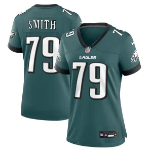 Lecitus Smith Philadelphia Eagles Nike Women's Game Jersey - Midnight Green
