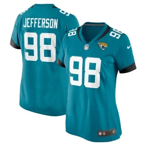 Jordan Jefferson Jacksonville Jaguars Nike Women's Game Jersey - Teal