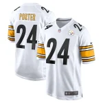 Joey Porter Jr. Pittsburgh Steelers Nike Away Game Jersey - White/Black