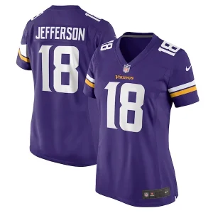 Justin Jefferson Minnesota Vikings Nike Women's Game Jersey - Purple