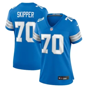 Dan Skipper Detroit Lions Nike Women's Team Game Jersey - Blue