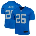Jahmyr Gibbs Detroit Lions Nike Youth Alternate Game Jersey - Blue