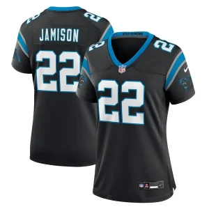 D'Shawn Jamison Carolina Panthers Nike Women's Team Game Jersey - Black