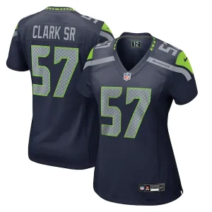 Frank Clark Seattle Seahawks Nike Women's Game Jersey - College Navy