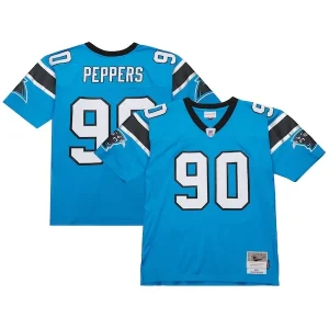 Julius Peppers Carolina Panthers Legacy Replica Jersey – Blue