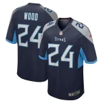 Julius Wood Tennessee Titans Nike Game Jersey - Navy