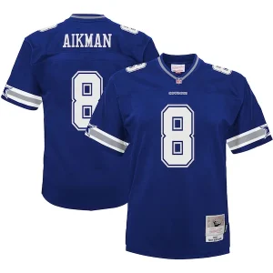 Troy Aikman Dallas Cowboys Toddler 1996 Retired Legacy Jersey - Navy