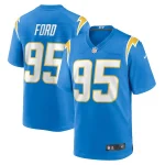Poona Ford Los Angeles Chargers Nike Game Jersey - Powder Blue