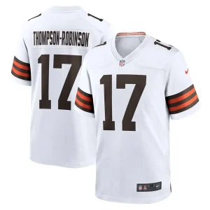 Dorian Thompson-Robinson Cleveland Browns Nike Game Jersey - White/Brown