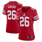 Chase Lucas San Francisco 49ers Nike Women's Team Game Jersey - Scarlet