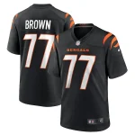 Trent Brown Cincinnati Bengals Nike Game Jersey - Black
