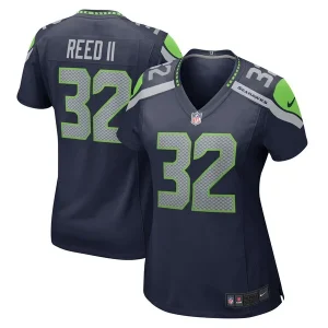 Jerrick Reed II Seattle Seahawks Nike Women's Game Jersey - College Navy
