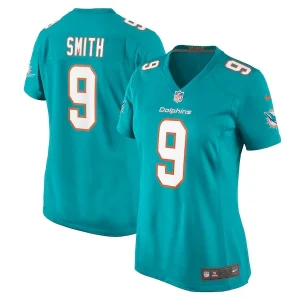 Jonnu Smith Miami Dolphins Nike Women's Game Jersey - Aqua