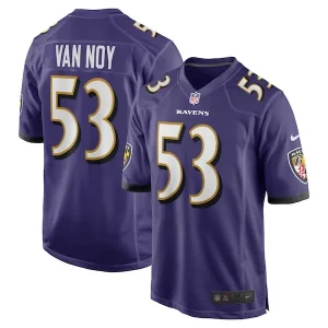 Kyle Van Noy Baltimore Ravens Nike Team Game Jersey - Purple