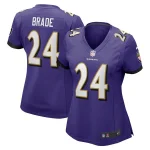 Beau Brade Baltimore Ravens Nike Women's Game Jersey - Purple