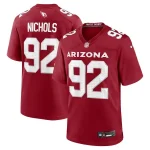 Bilal Nichols Arizona Cardinals Nike Team Game Jersey - Cardinal