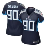 Marlon Davidson Tennessee Titans Nike Women's Game Jersey - Navy