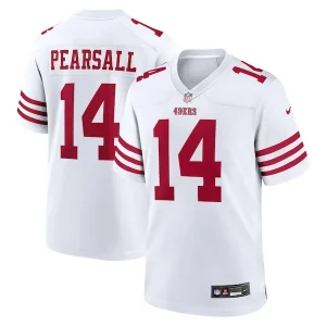 Ricky Pearsall San Francisco 49ers Nike White Game Jersey - White