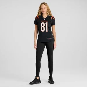 Jermaine Burton Cincinnati Bengals Nike Women's Game Jersey - Black