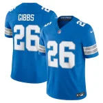 Jahmyr Gibbs Detroit Lions Nike Vapor F.U.S.E. Limited Jersey - Blue/White