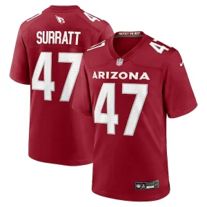 Sage Surratt Arizona Cardinals Nike Team Game Jersey - Cardinal