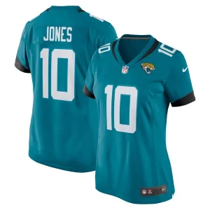 Mac Jones Jacksonville Jaguars Nike Women's Team Game Jersey - Teal