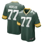 Jordan Morgan Green Bay Packers Nike Game Jersey - Green