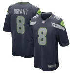 Coby Bryant Seattle Seahawks Nike Game Player Jersey - College Navy/Neon Green