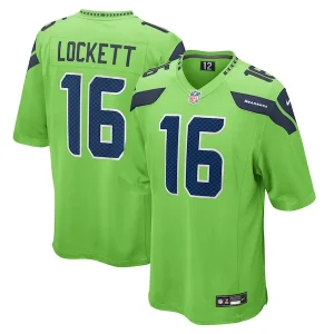 Tyler Lockett Seattle Seahawks Nike Game Jersey - Neon Green