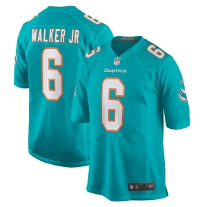 Anthony Walker Jr. Miami Dolphins Nike Game Jersey - Aqua
