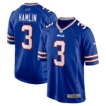 Damar Hamlin Buffalo Bills Nike Game Jersey - Royal/White
