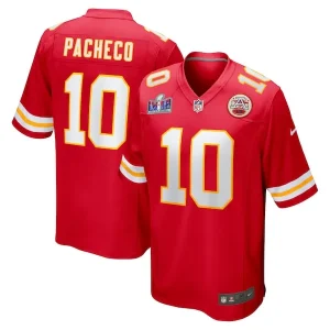 Isiah Pacheco Kansas City Chiefs Nike Super Bowl LVIII Game Jersey - Red